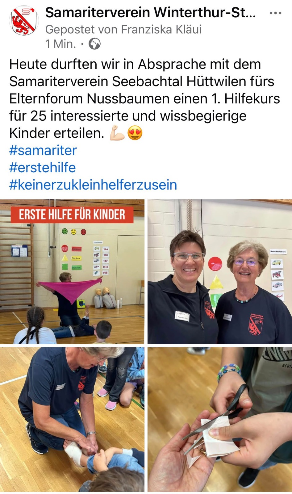 Erste Hilfe Kurs